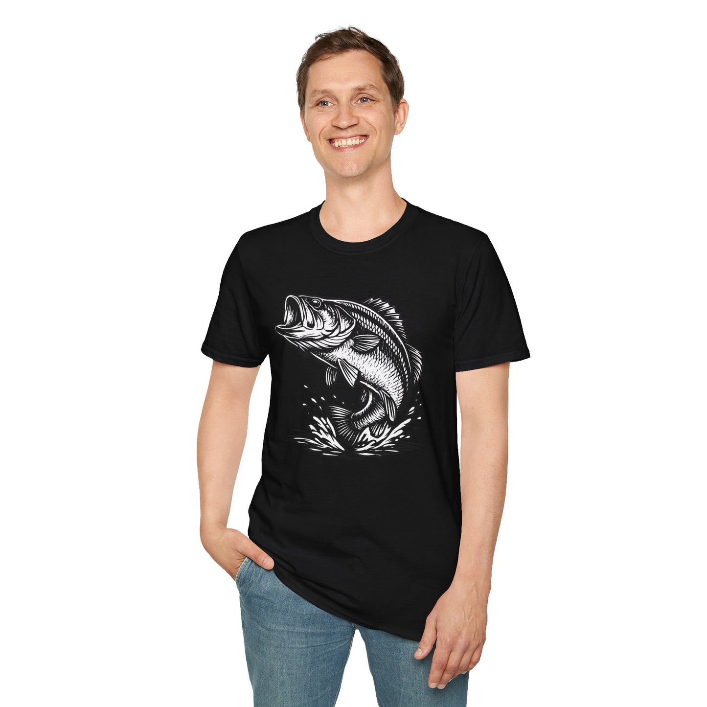 Bass Illustration T-Shirt