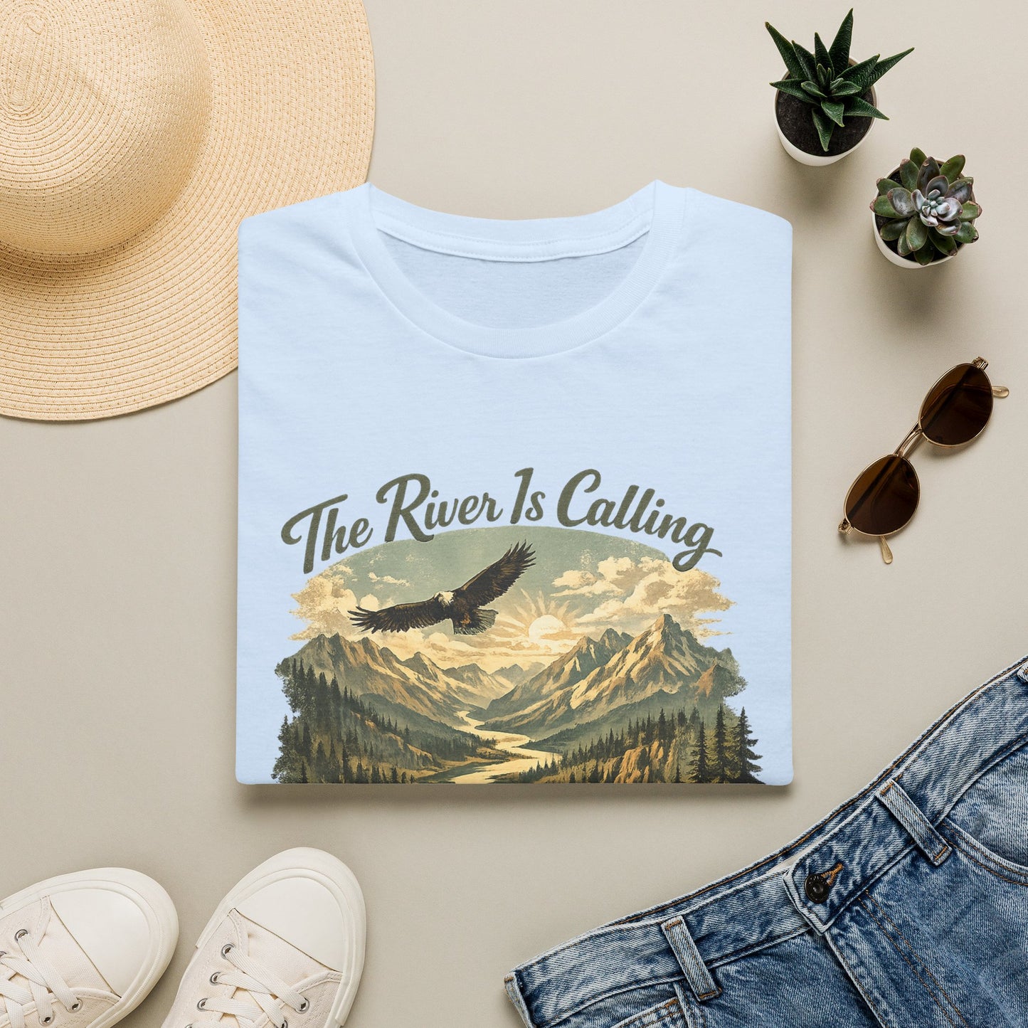 The River is Calling T-Shirt