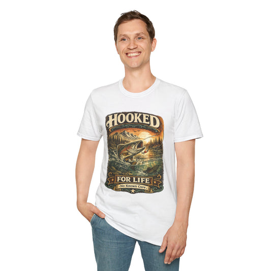 Hooked for Life Vintage T-Shirt