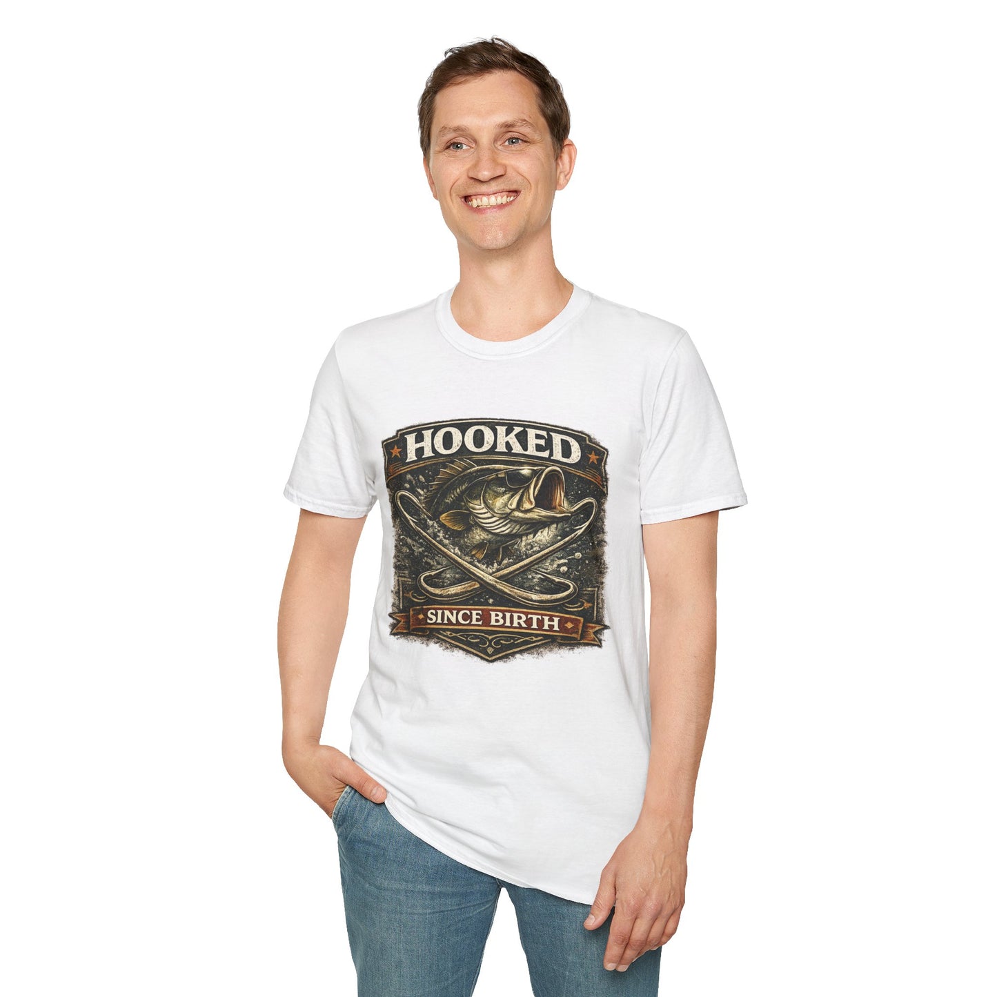 Hooked since Birth T-Shirt
