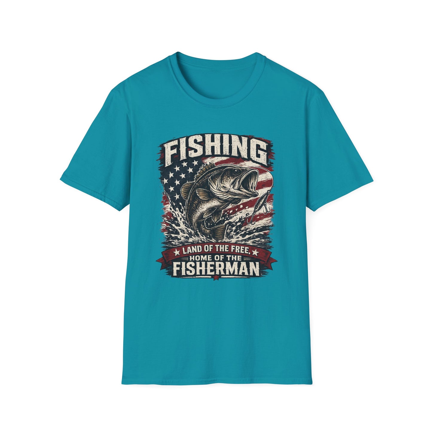 Fishing Land of the Free T-Shirt