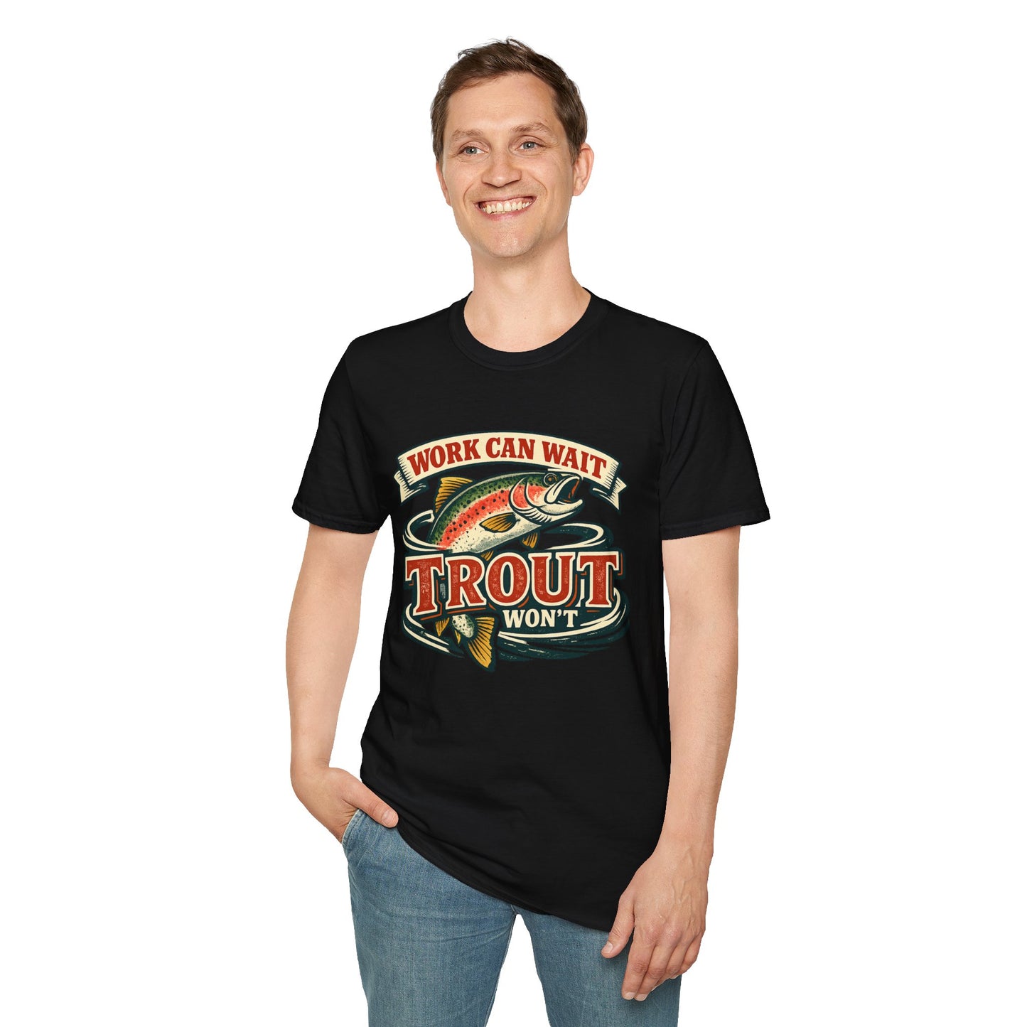 Work Can Wait T-Shirt Modify