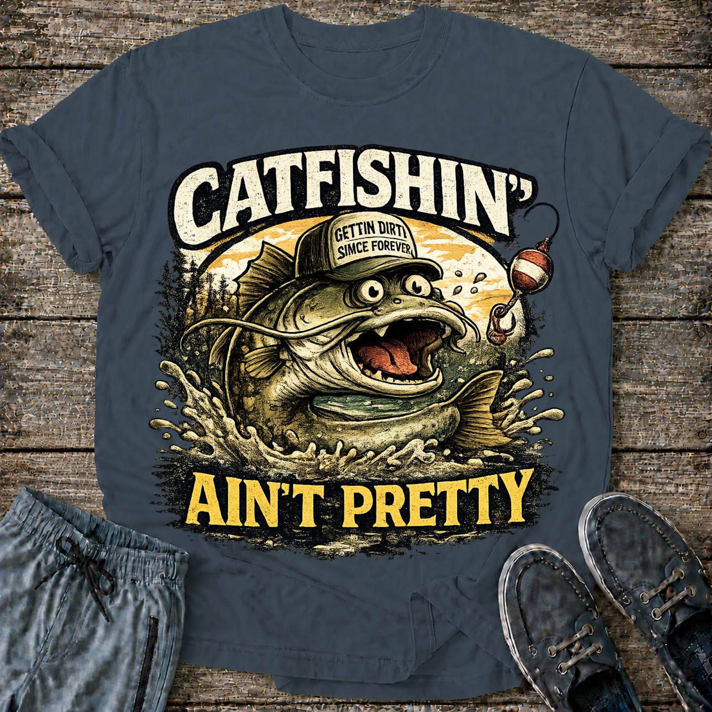 Catfishin aint pretty T-Shirt