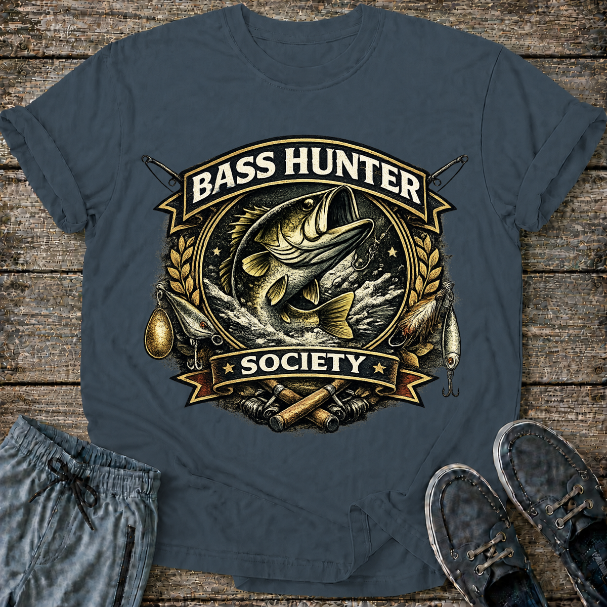 Bass Hunter Society T-Shirt