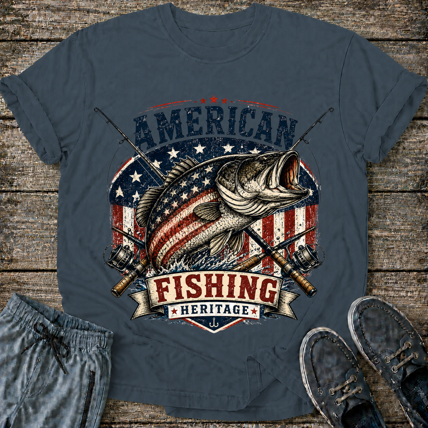 American Fishing Heritage T-Shirt