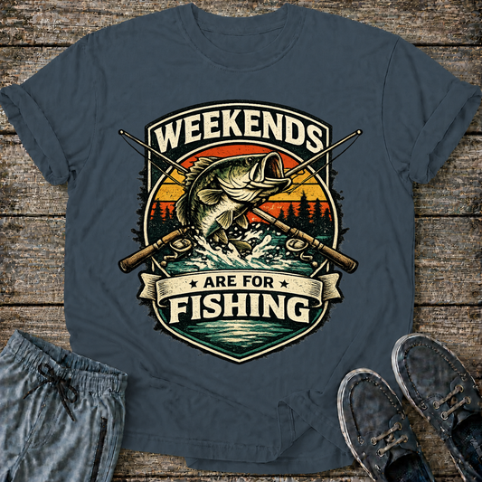 Weekends are for Fishing T-Shirt
