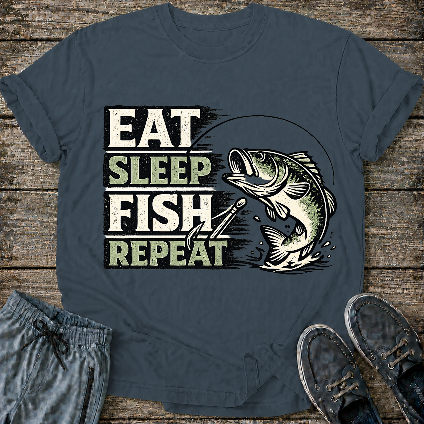 Eat Fish Repeat T-Shirt