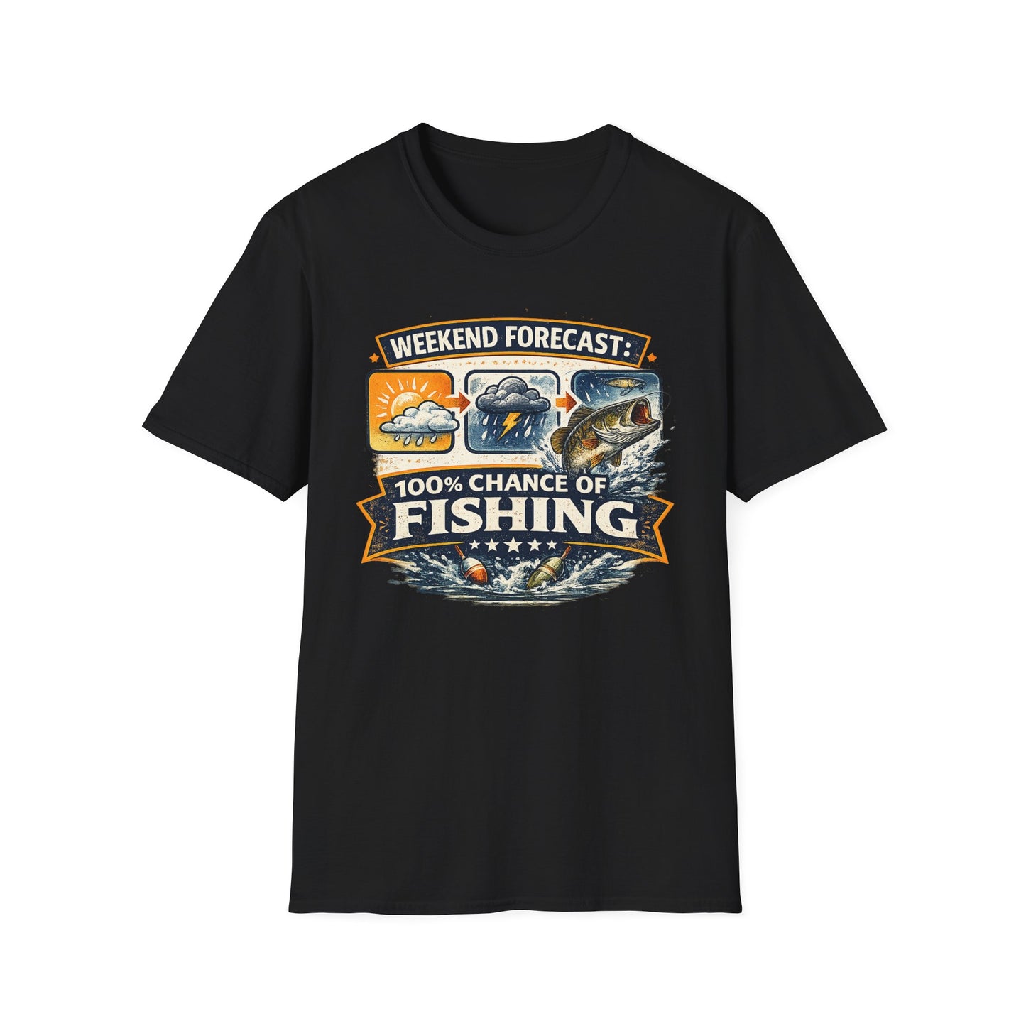 Fishing Forecast T-Shirt