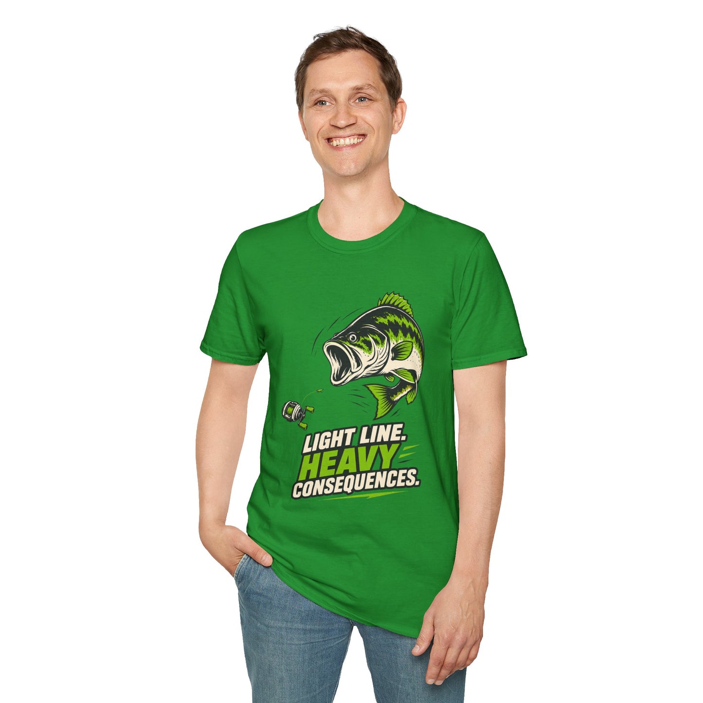 Light Line, Heavy Consequences T-Shirt Modify