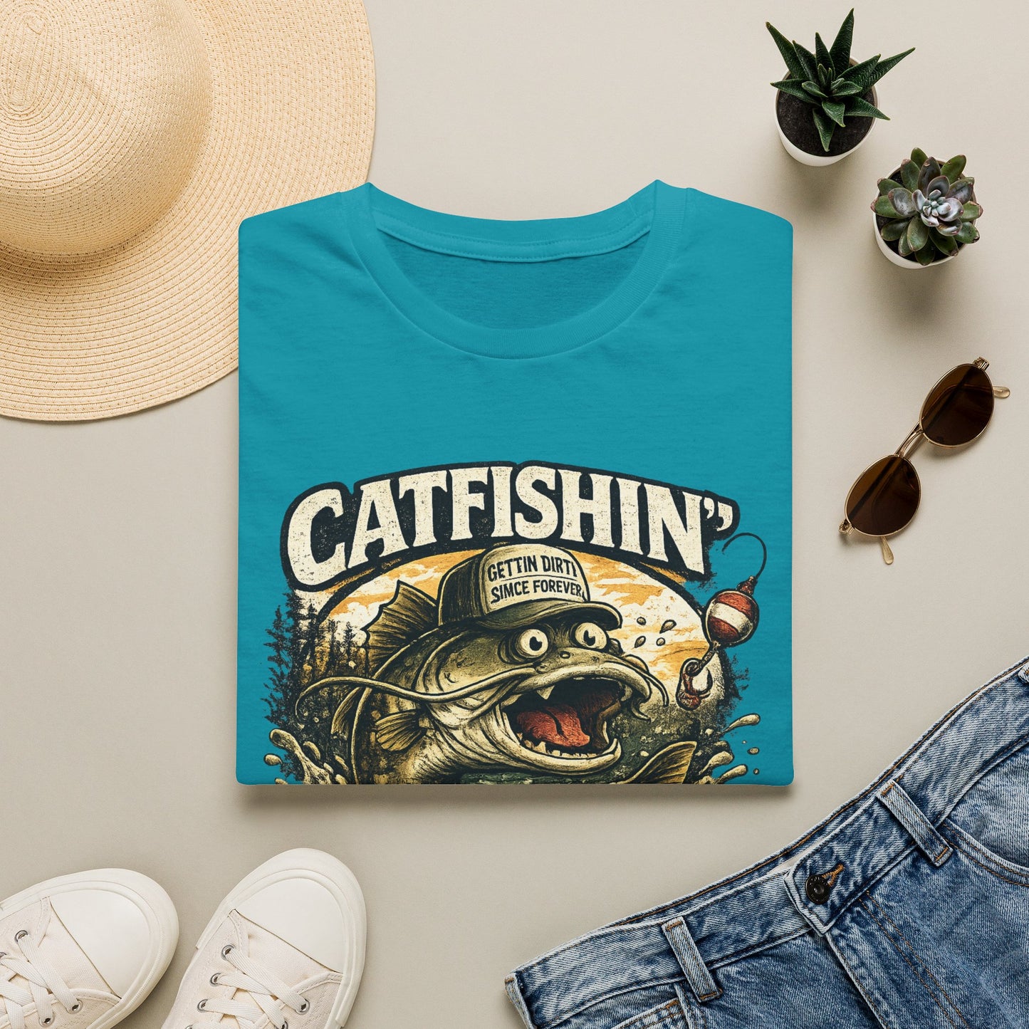 Catfishin aint pretty T-Shirt