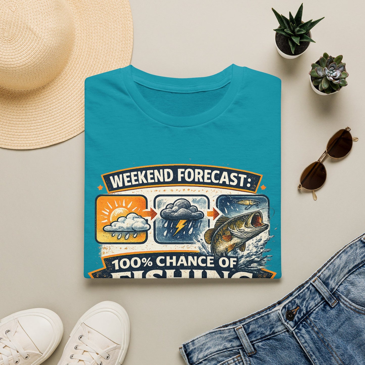 Fishing Forecast T-Shirt