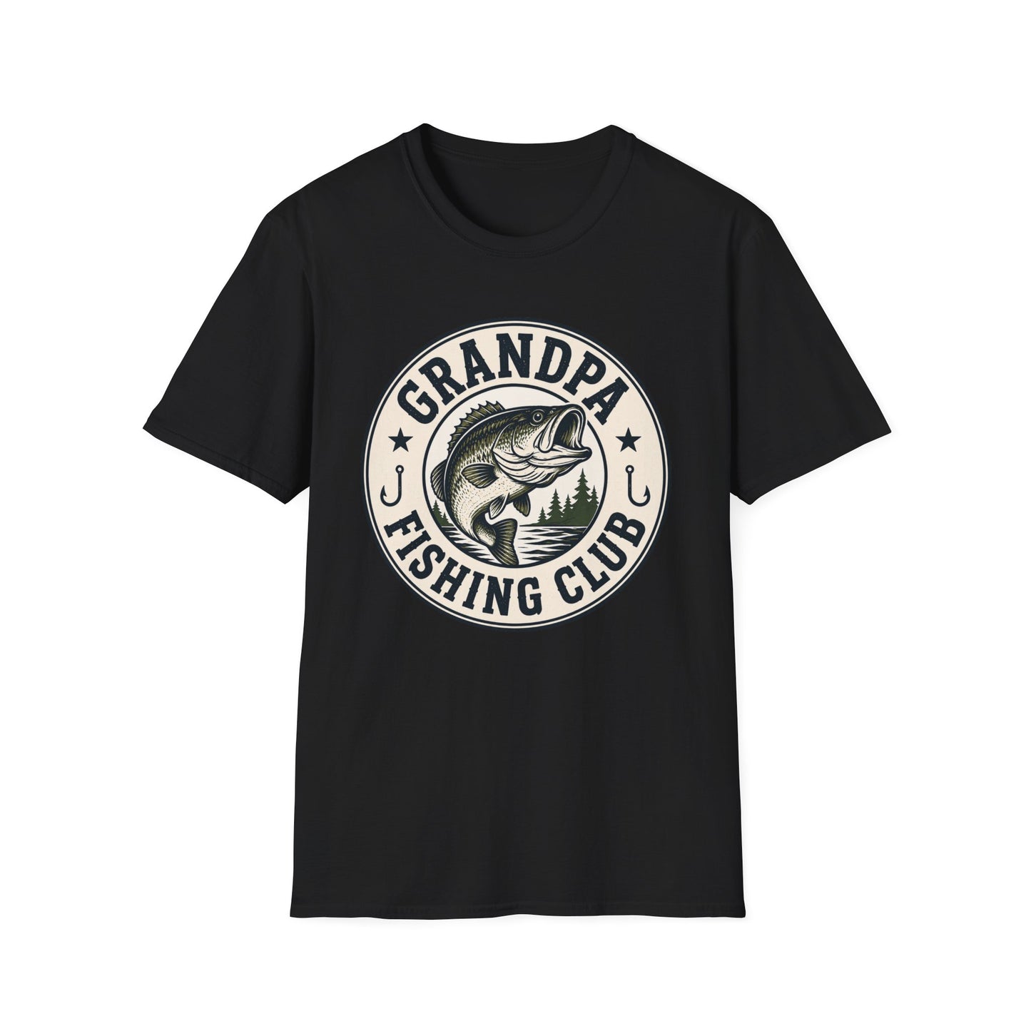 Grandpa Fishing Club T-Shirt