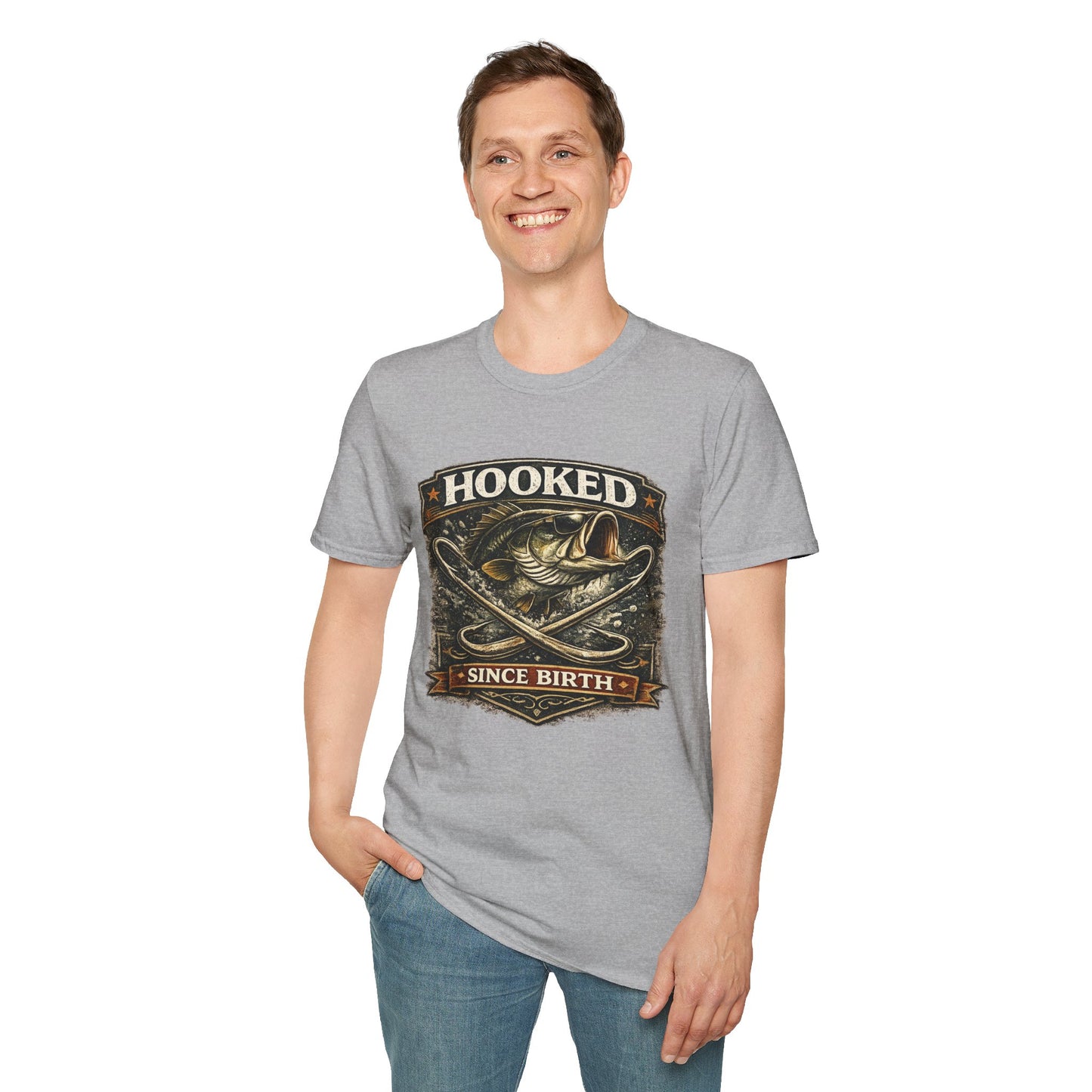 Hooked since Birth T-Shirt