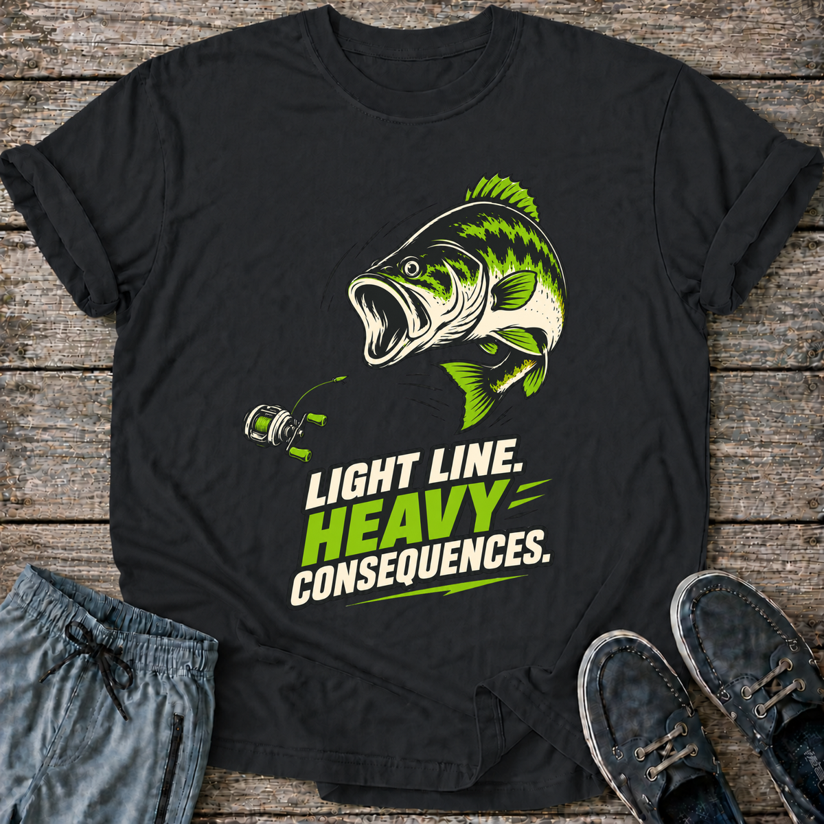 Light Line, Heavy Consequences T-Shirt