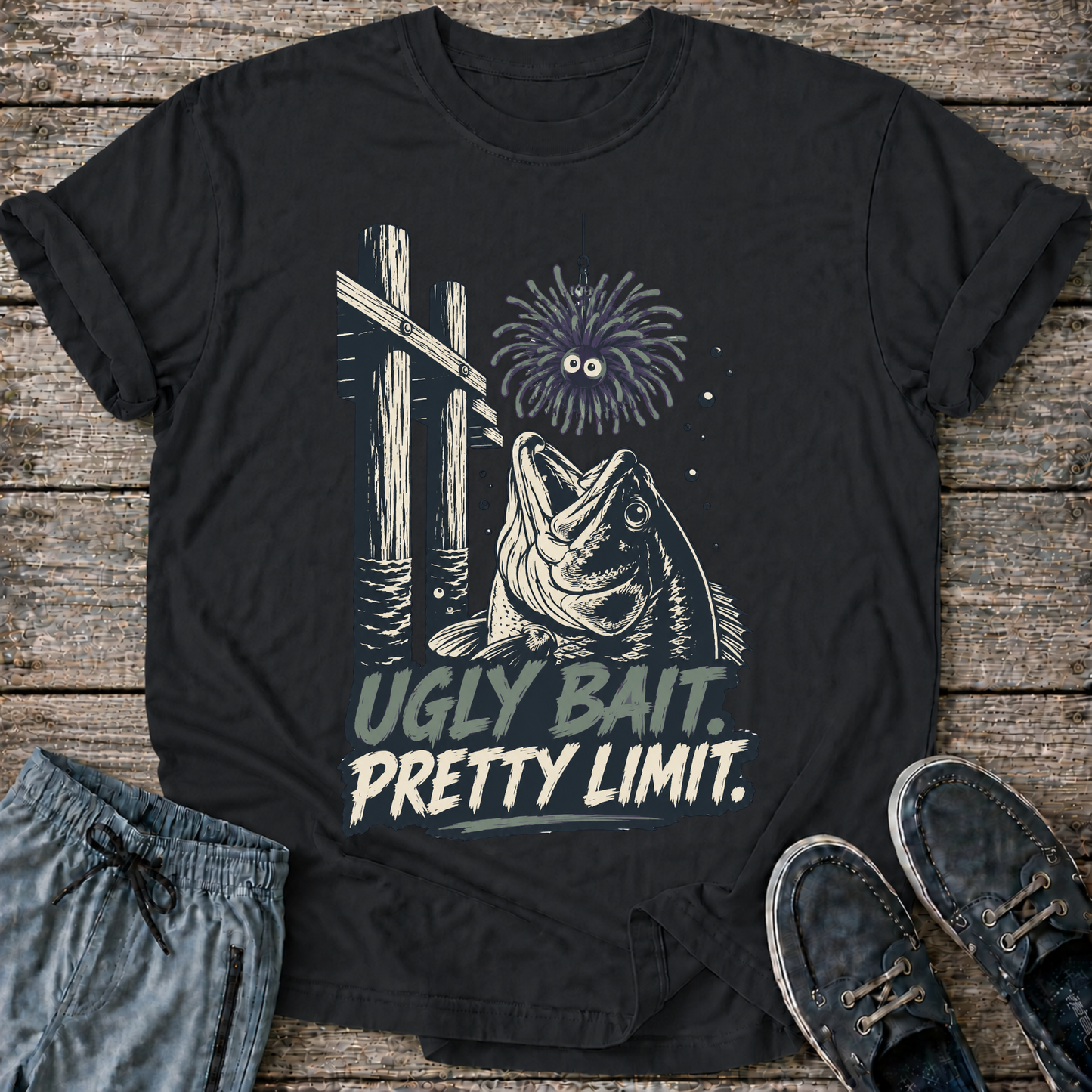 Ugly Bait, Pretty Limits T-Shirt Modify