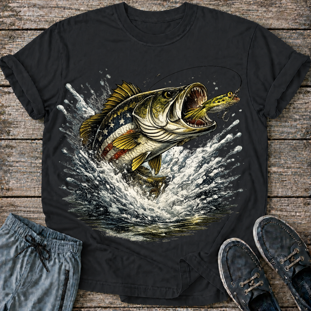 Top Water Bass T-Shirt