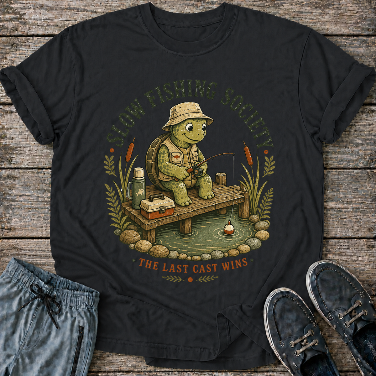Slow Fishing Society T-Shirt