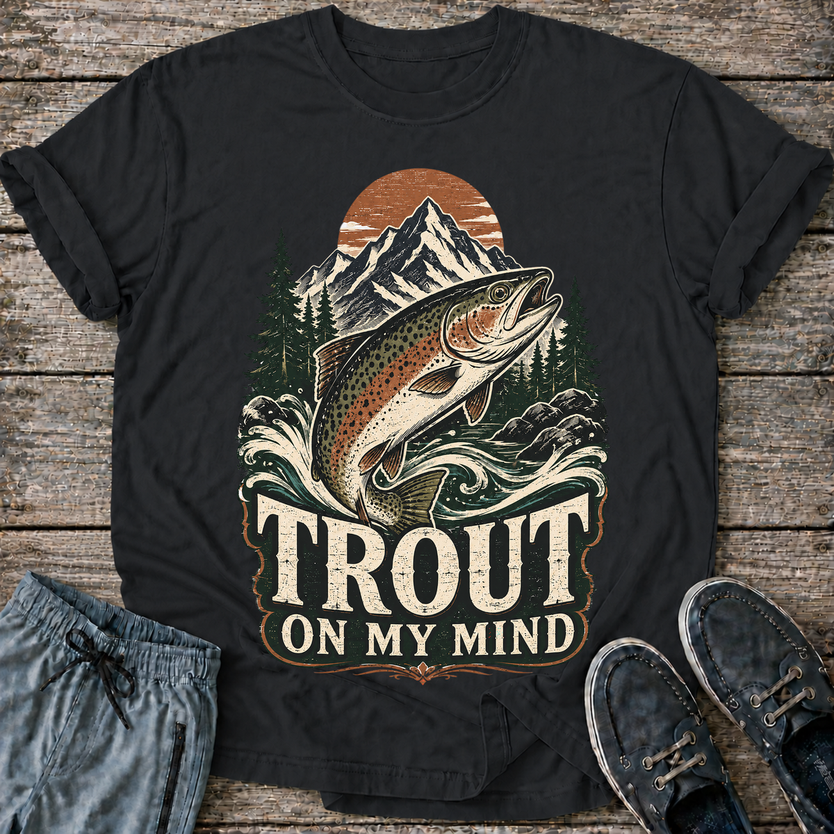 Trout On My Mind T‑Shirt