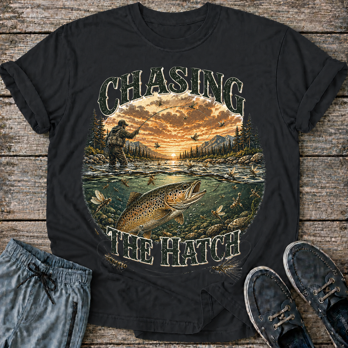 Chasing the Hatch T-Shirt