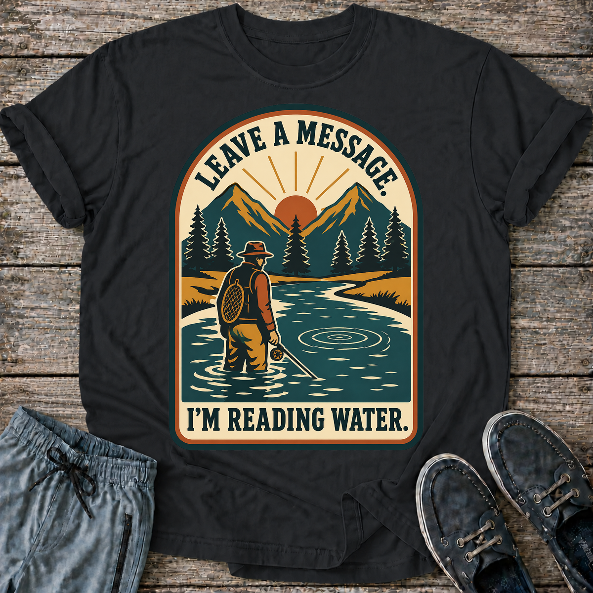 Leave a Message I'm Reading Water