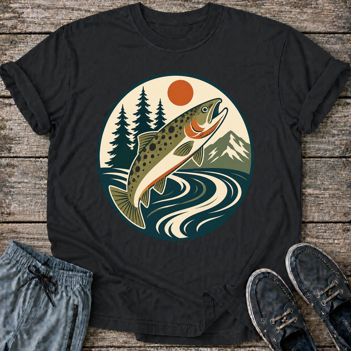 Trout Sunset T-Shirt