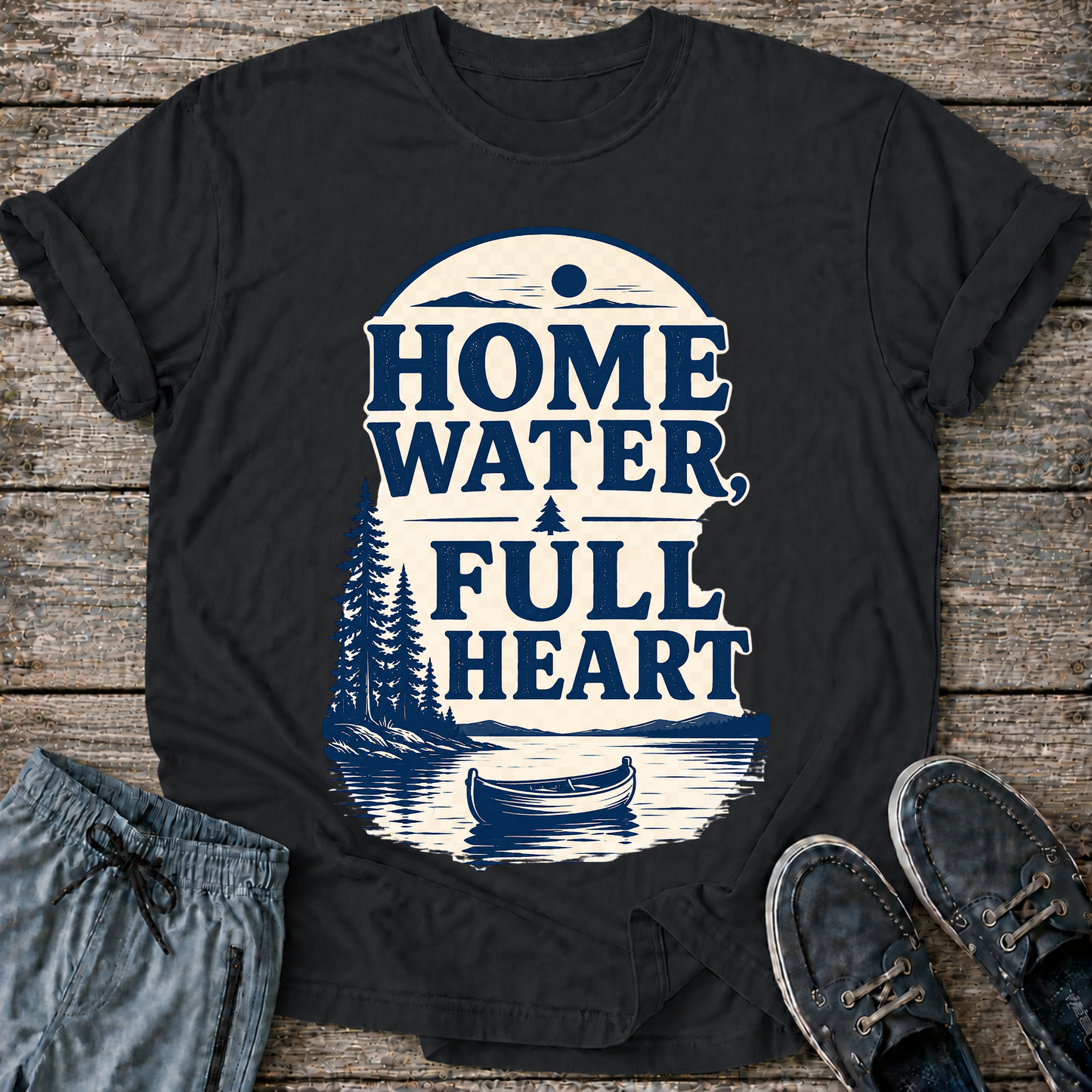 Home Water Full Heart T-Shirt