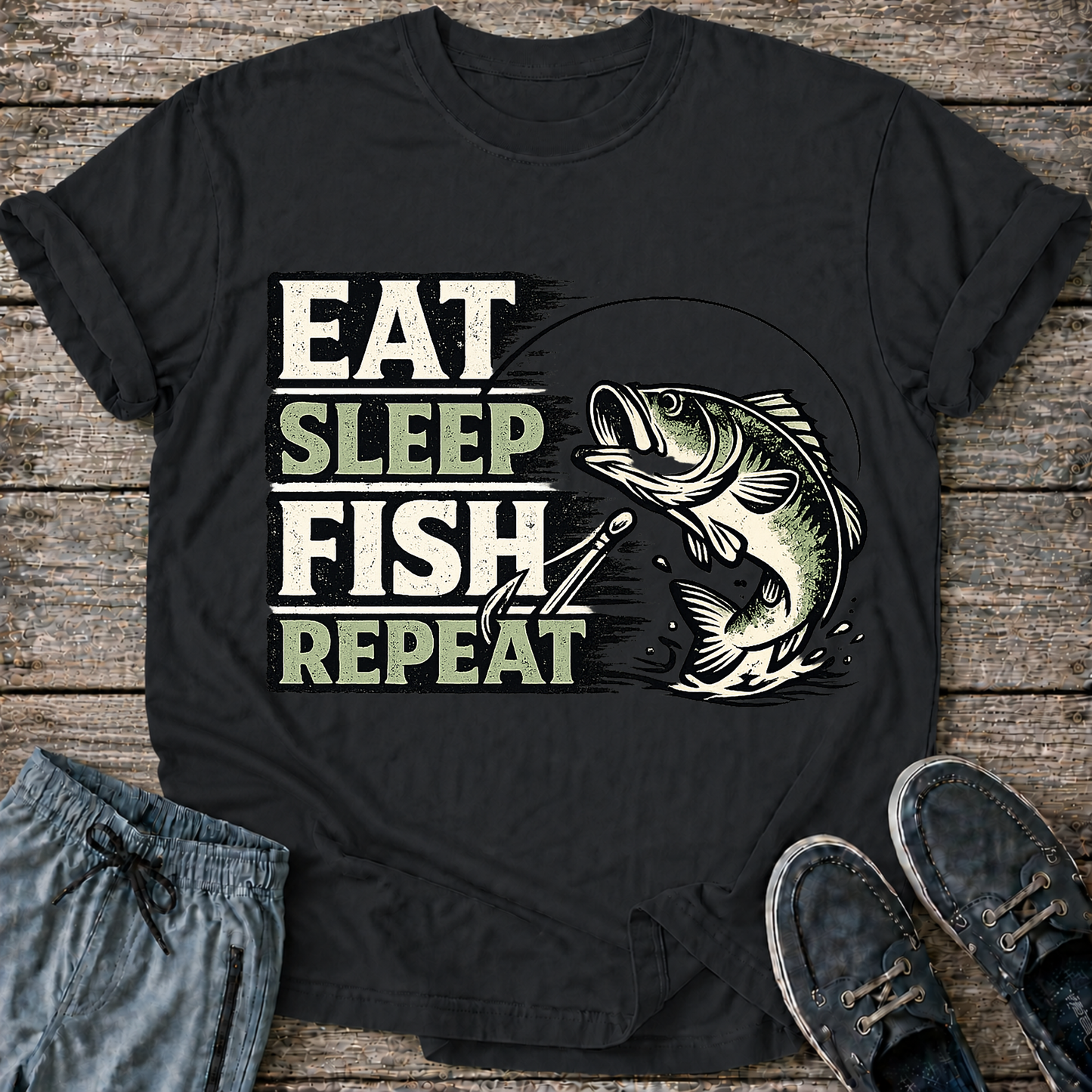 Eat Fish Repeat T-Shirt