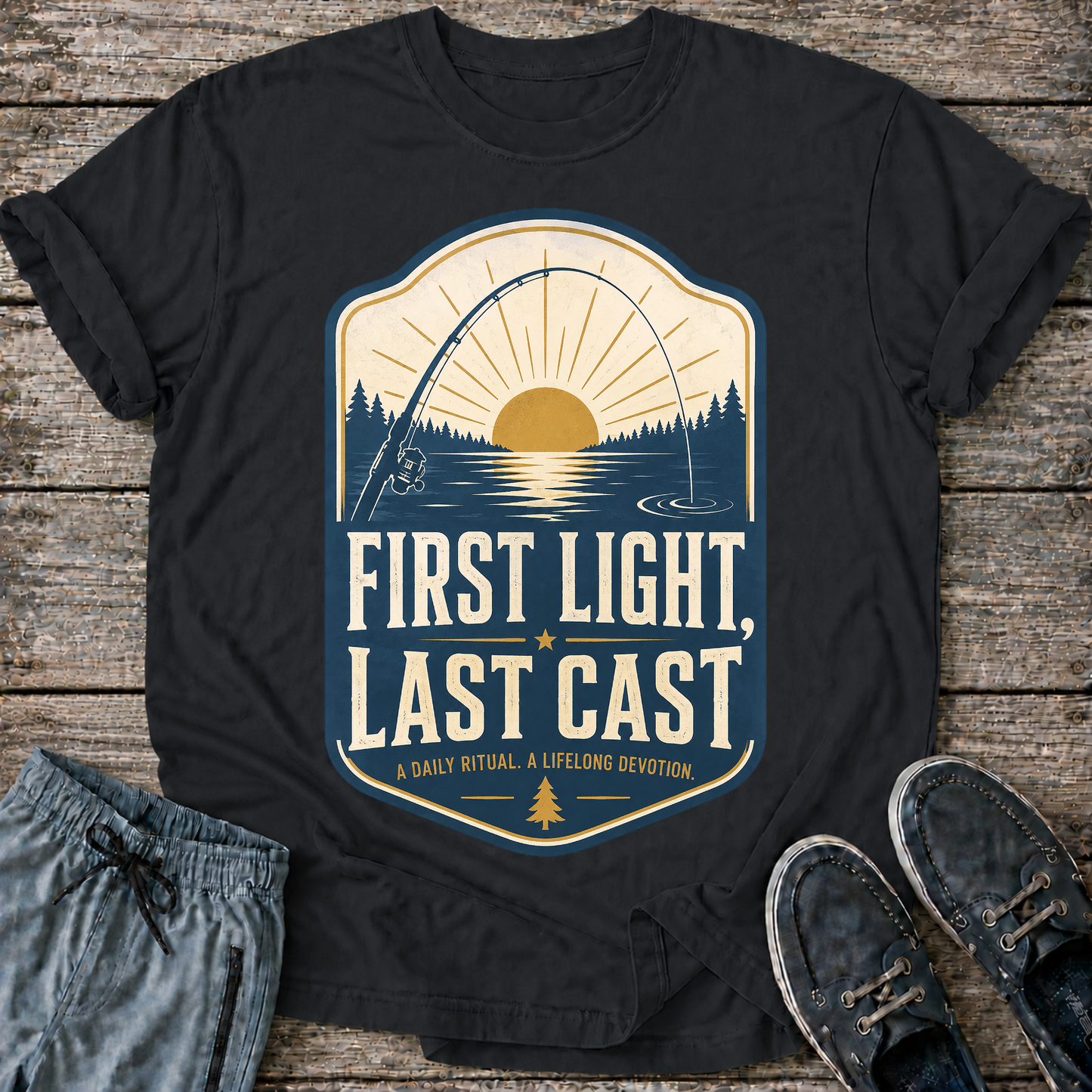 First Light Last Cast T-Shirt