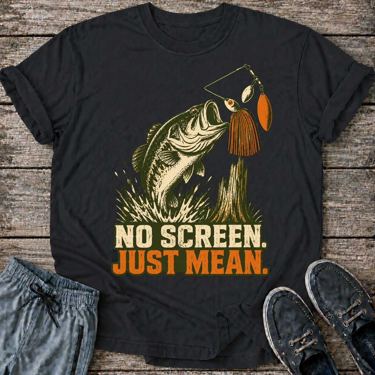 No Screen, Just Mean T-Shirt