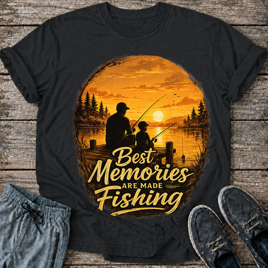 Best Memories are Made Fishing T-Shirt