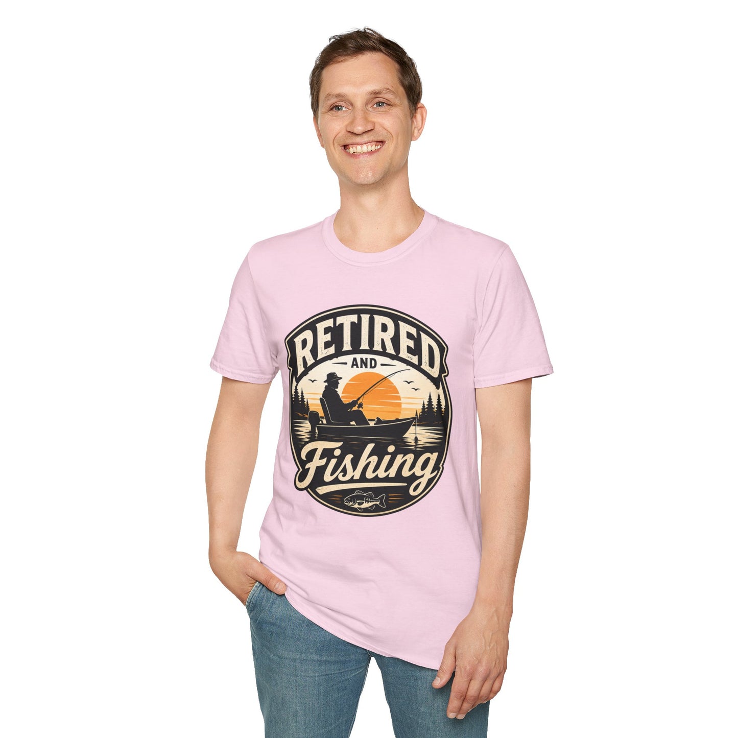 Retired and Fishing T-Shirt