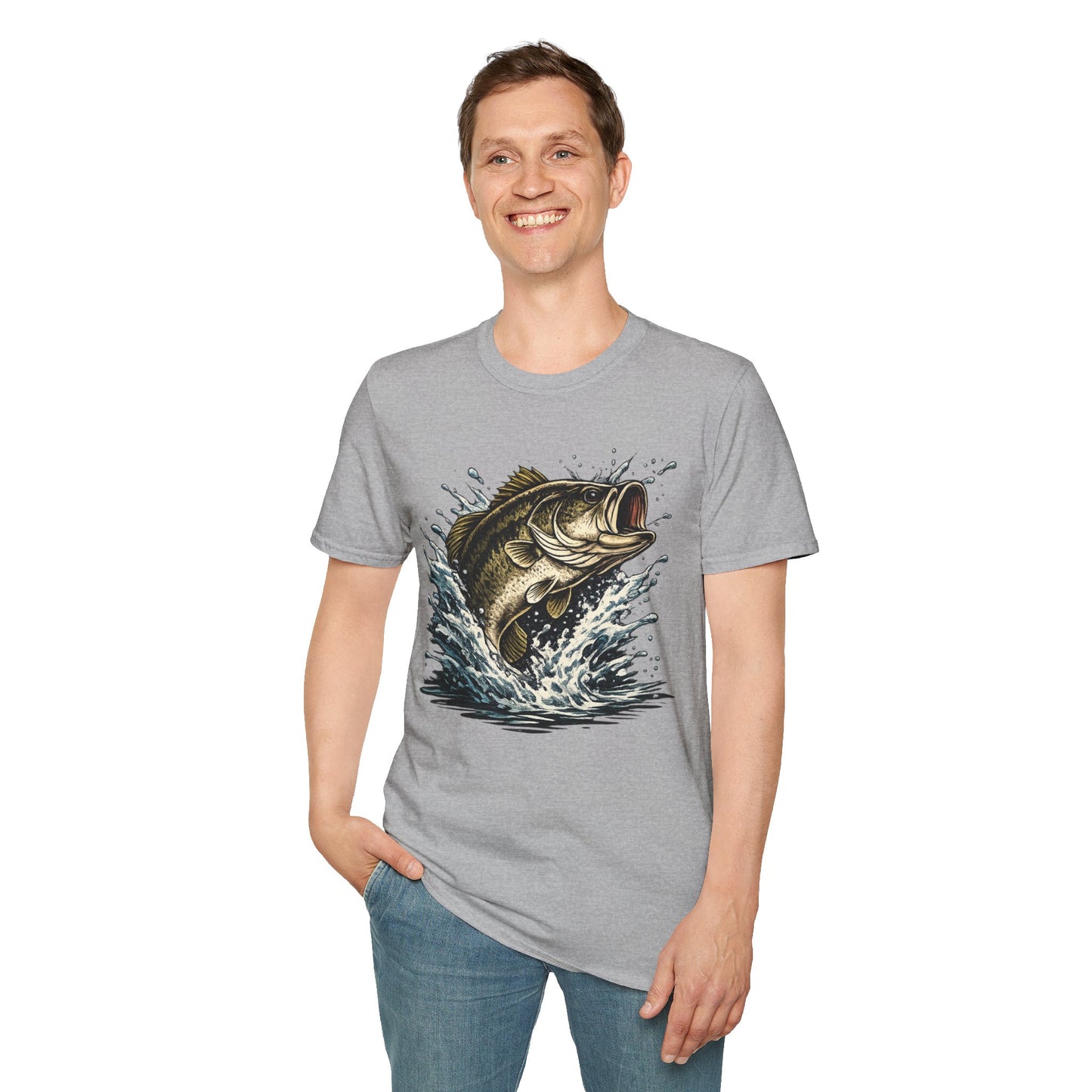Bass Splashing T-Shirt