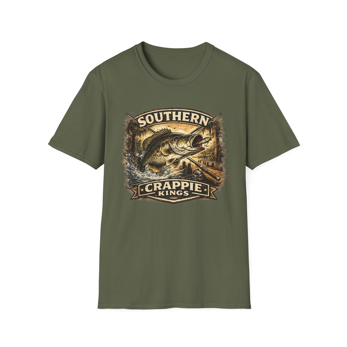 Southern Crappie King T-Shirt