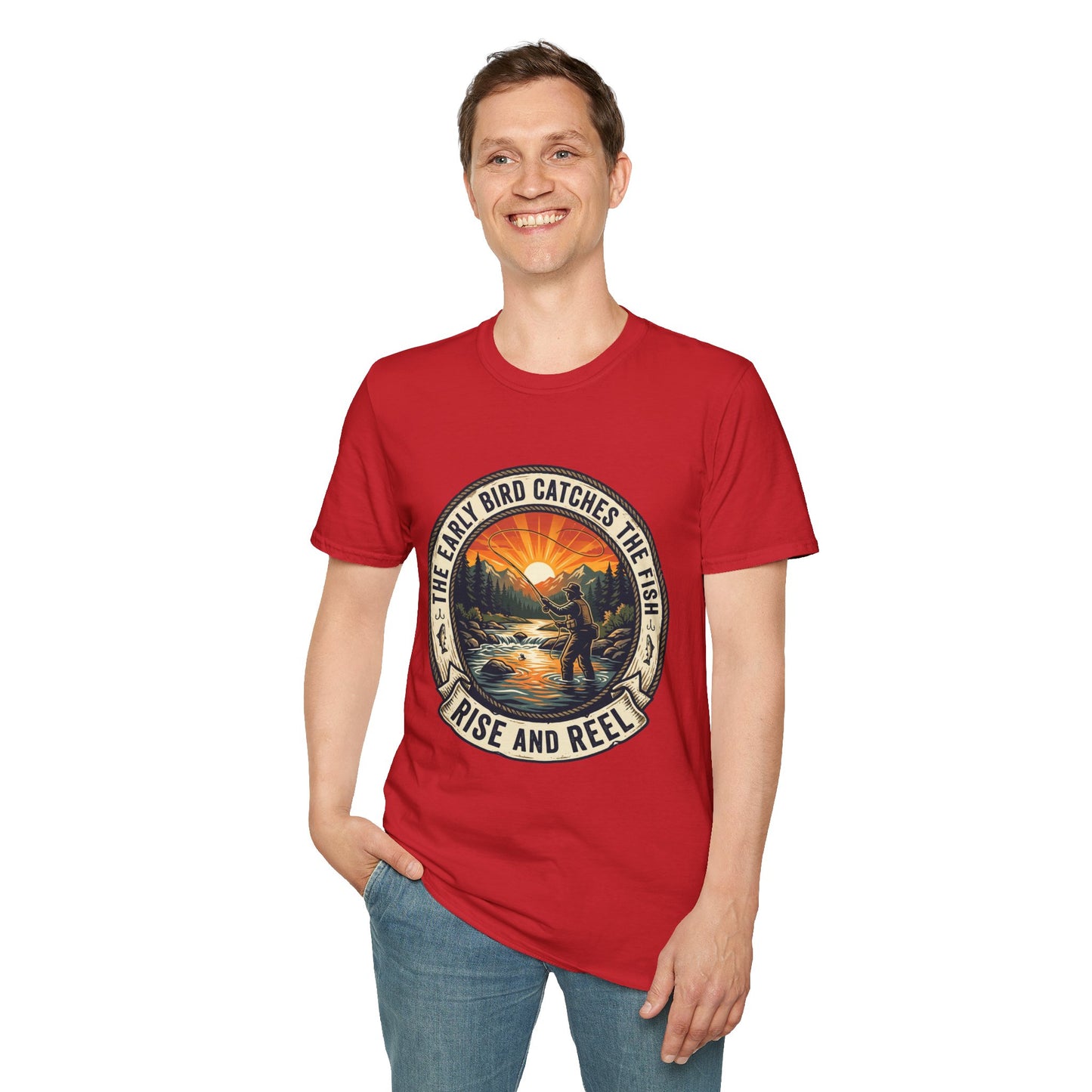 Sunrise Angler T-Shirt Modify
