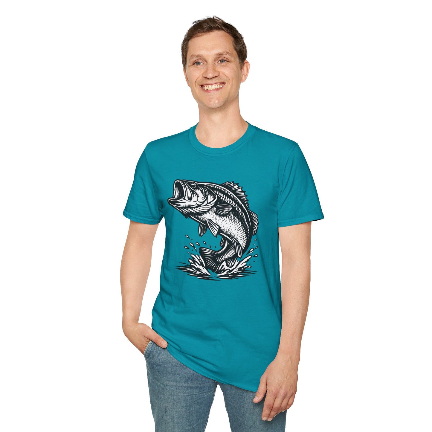 Bass Illustration T-Shirt