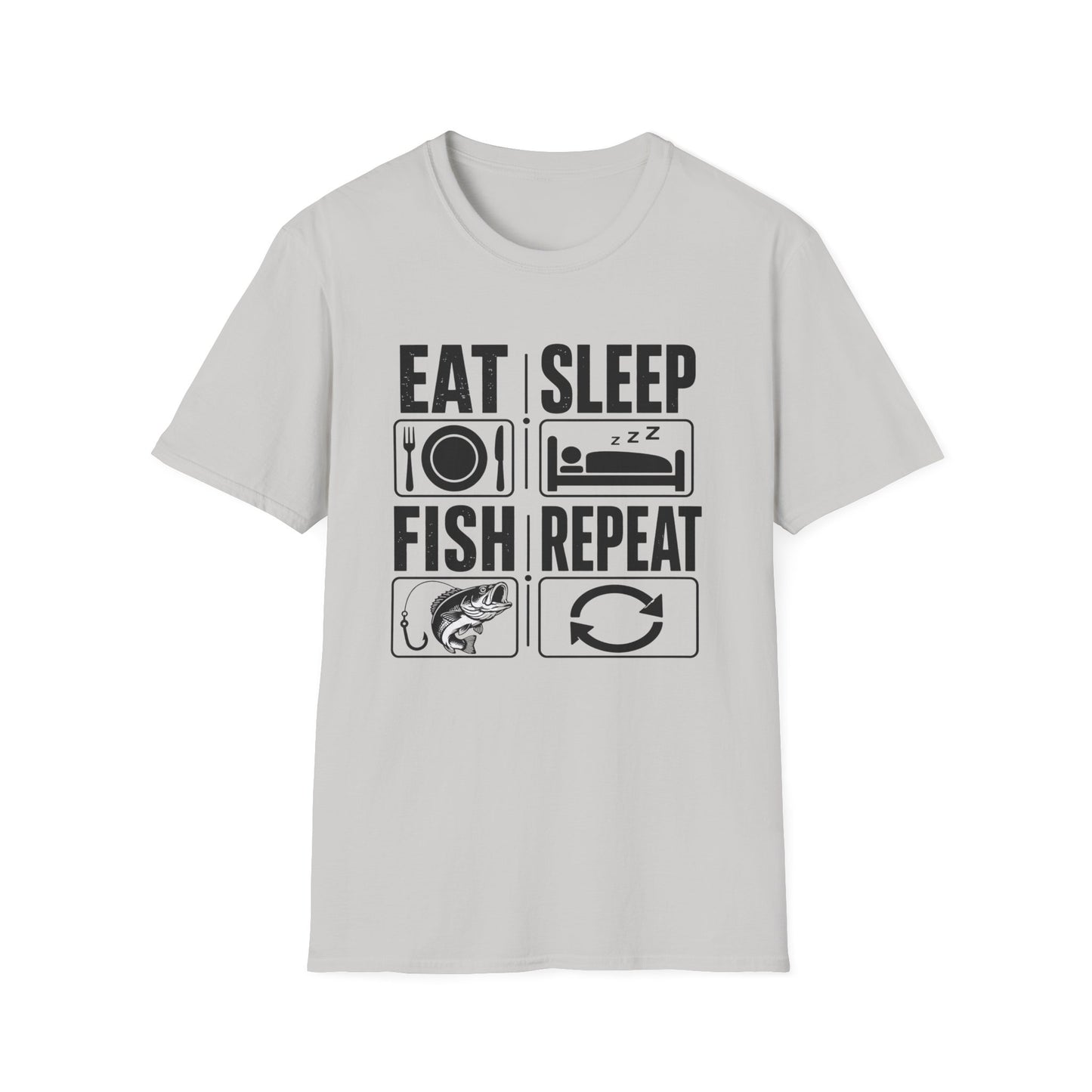 Eat Sleep Fish Repeat T-Shirt