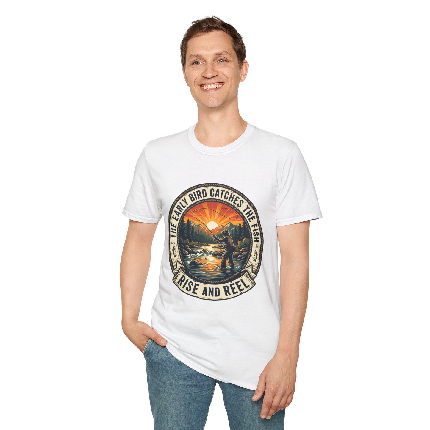 Sunrise Angler T-Shirt Modify