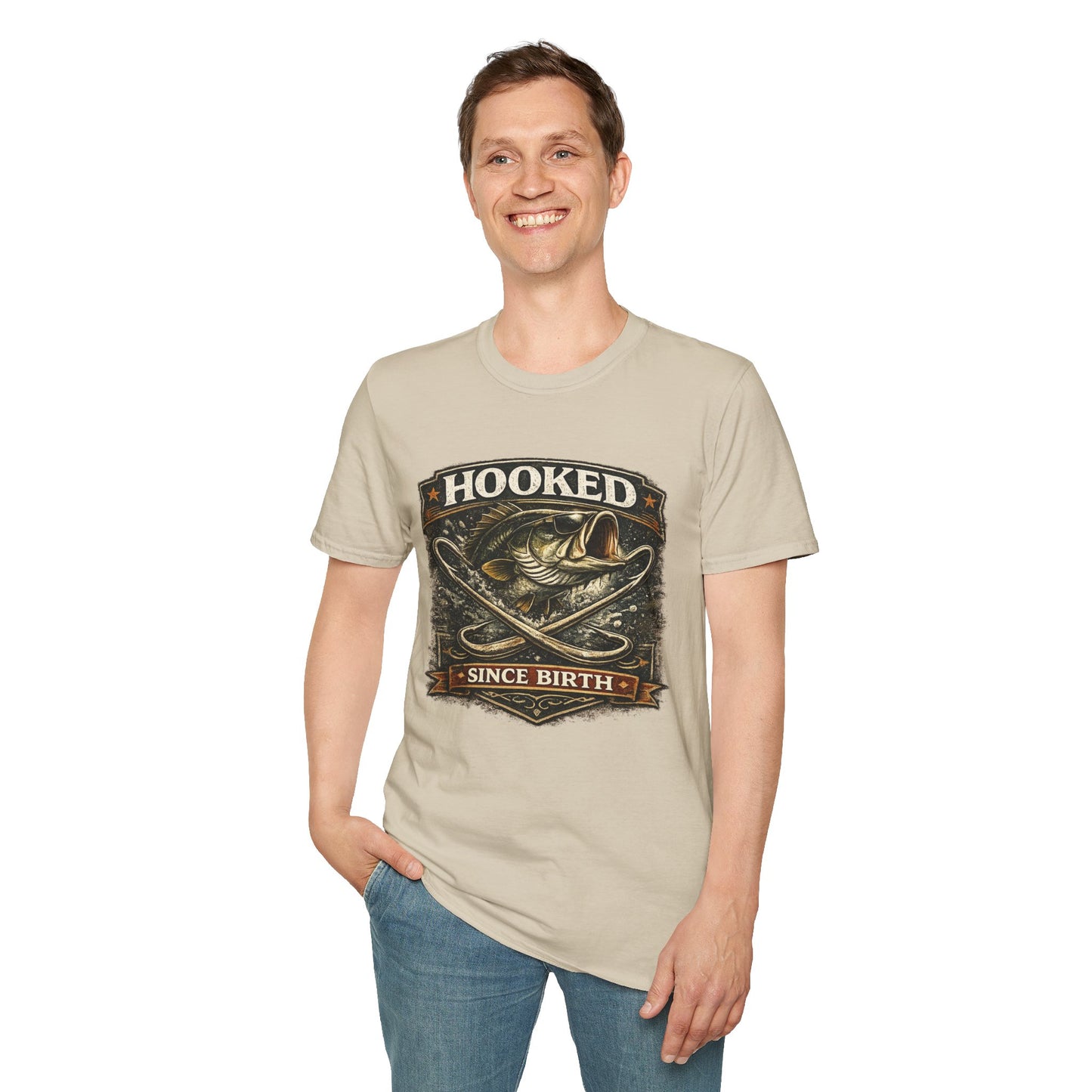 Hooked since Birth T-Shirt