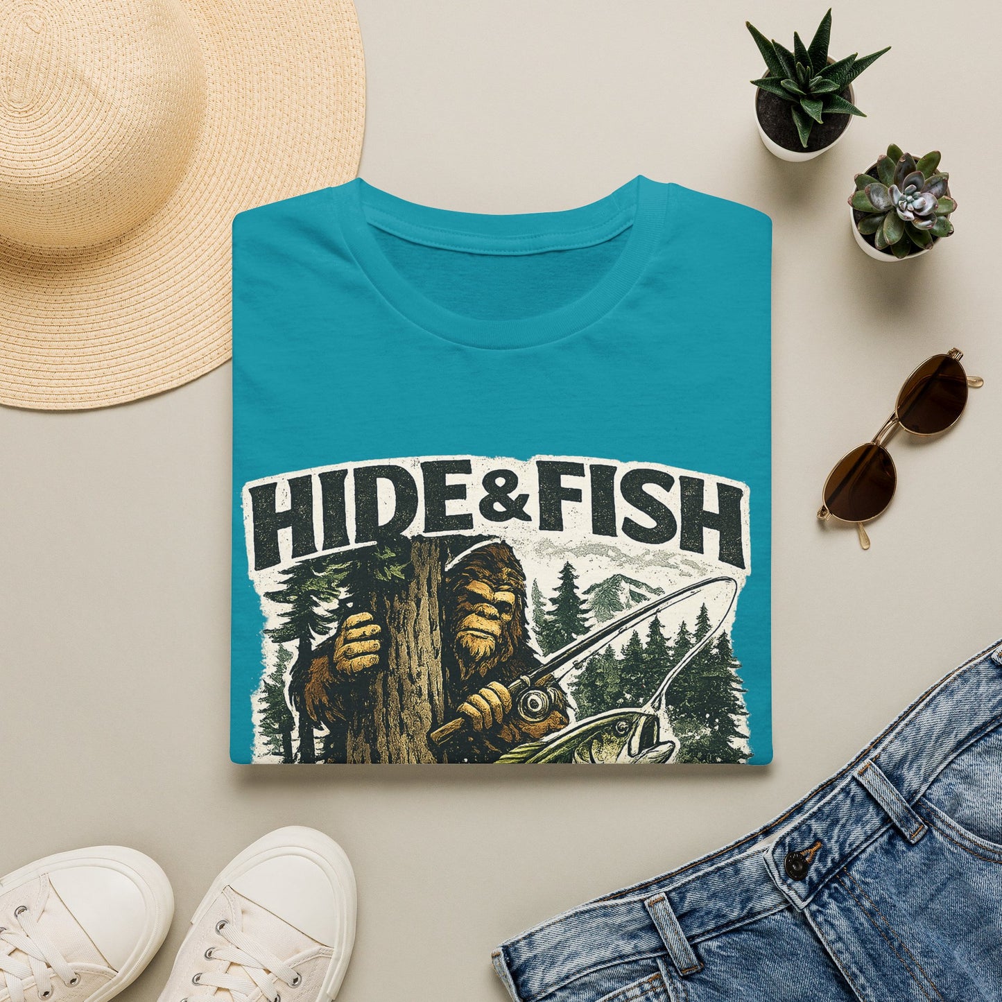 sasquatch hide and Seek T-Shirt