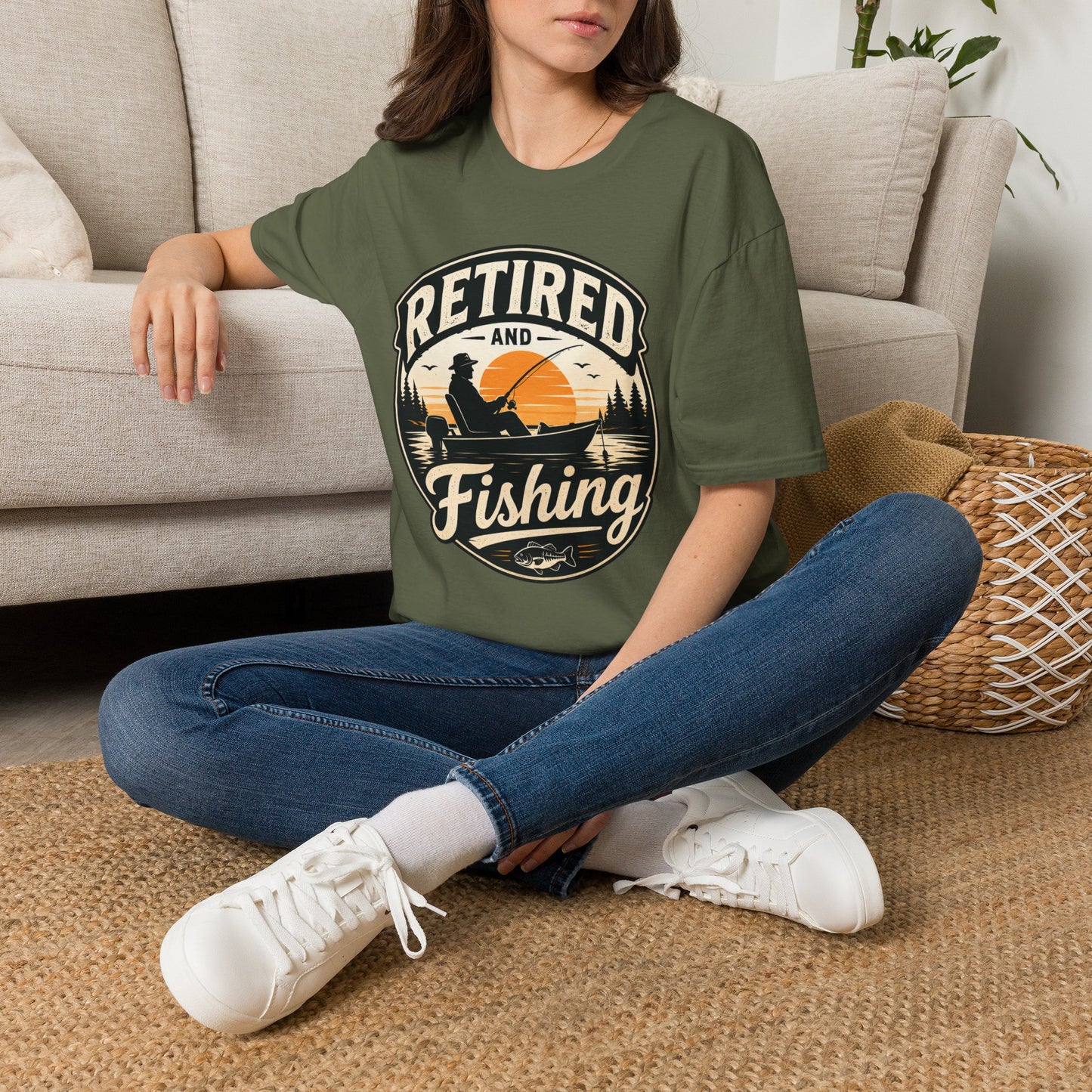Retired and Fishing T-Shirt