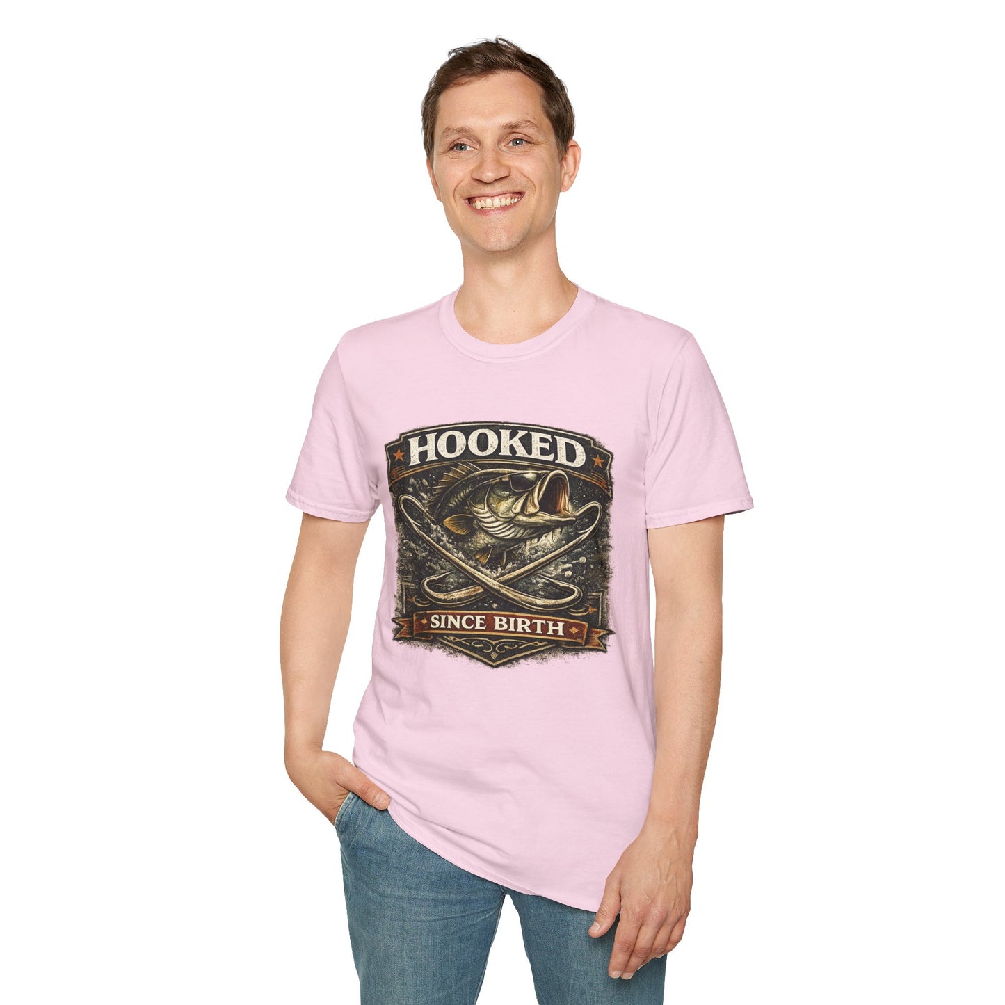 Hooked since Birth T-Shirt
