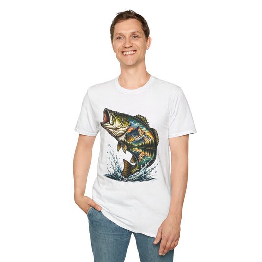 Color Mountain Bass T-Shirt