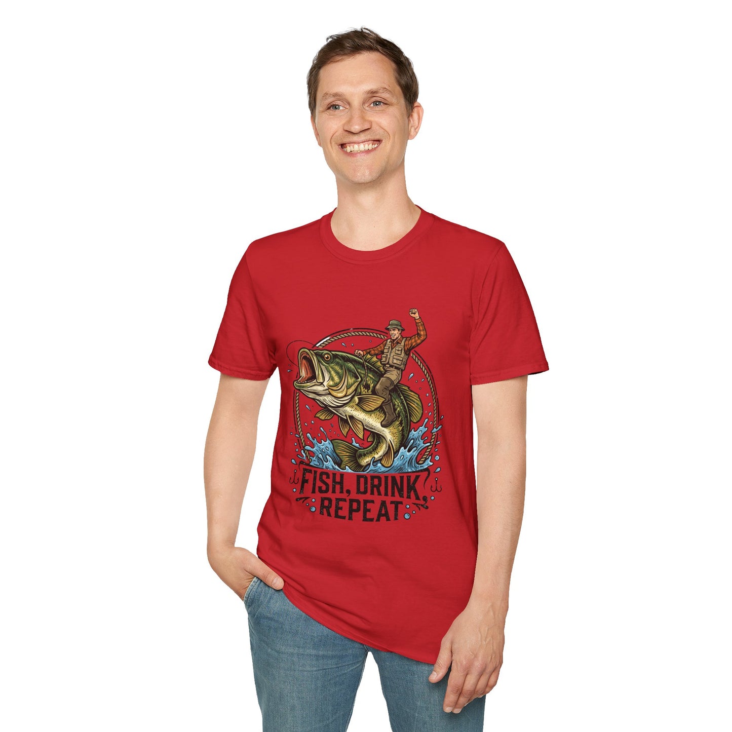 Fish, Drink, Repeat T-Shirt