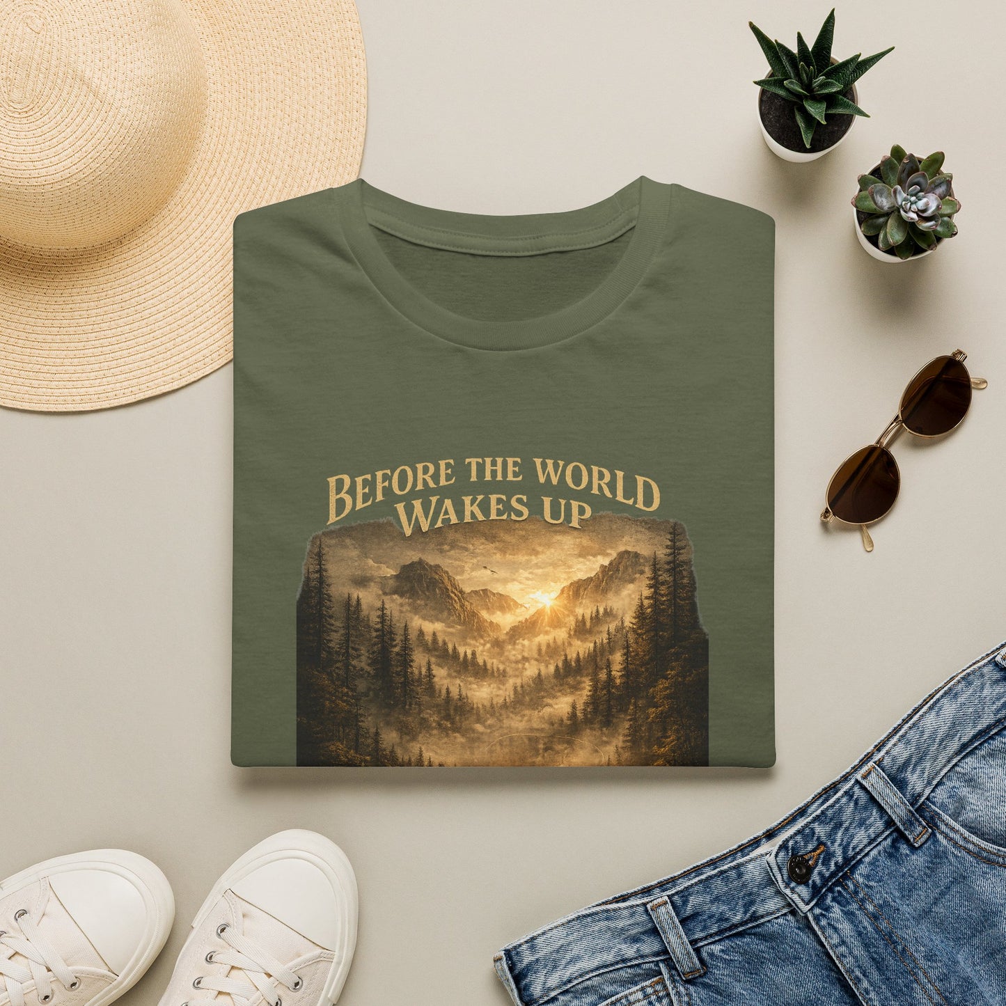 Before the World Wakes Up T-Shirt