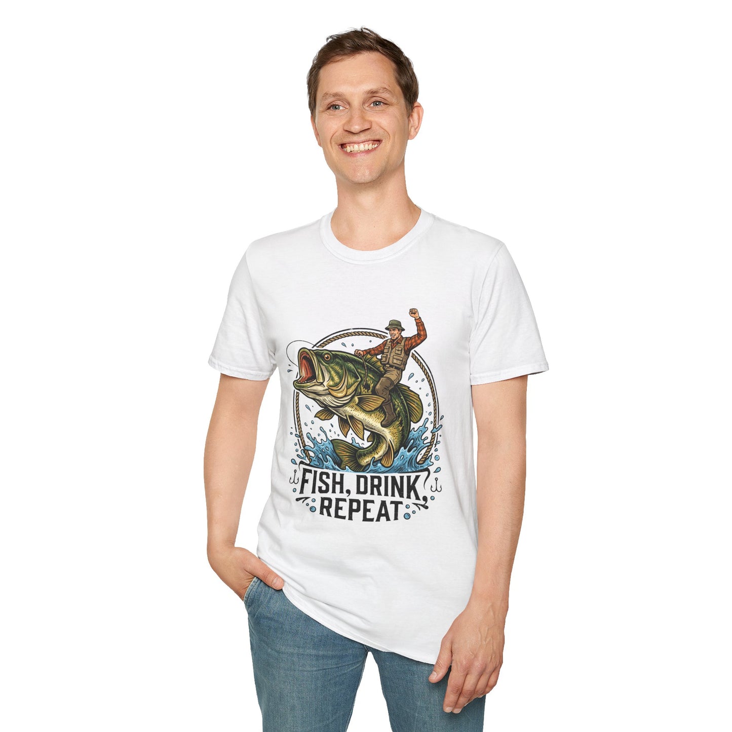 Fish, Drink, Repeat T-Shirt