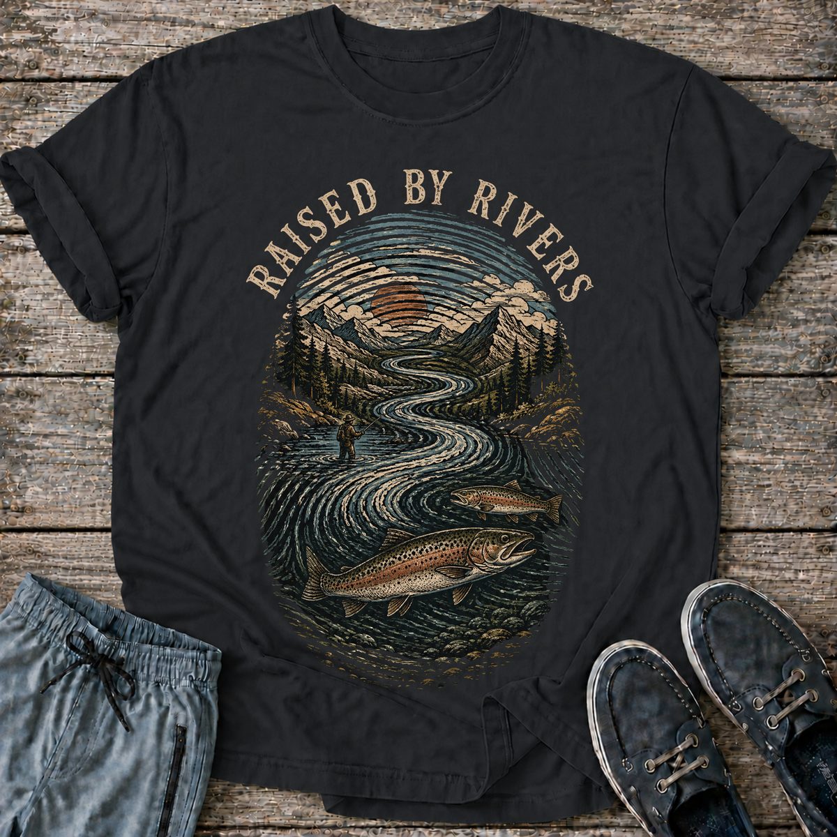 Raised by Rivers T-Shirt