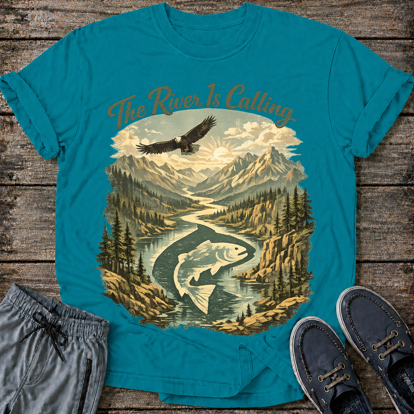 The River is Calling T-Shirt
