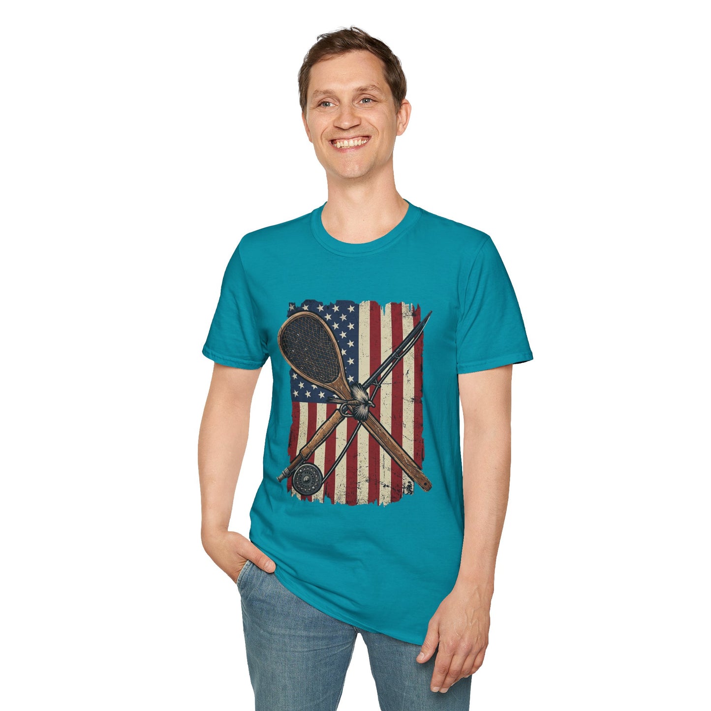 American Flag T-Shirt Modify