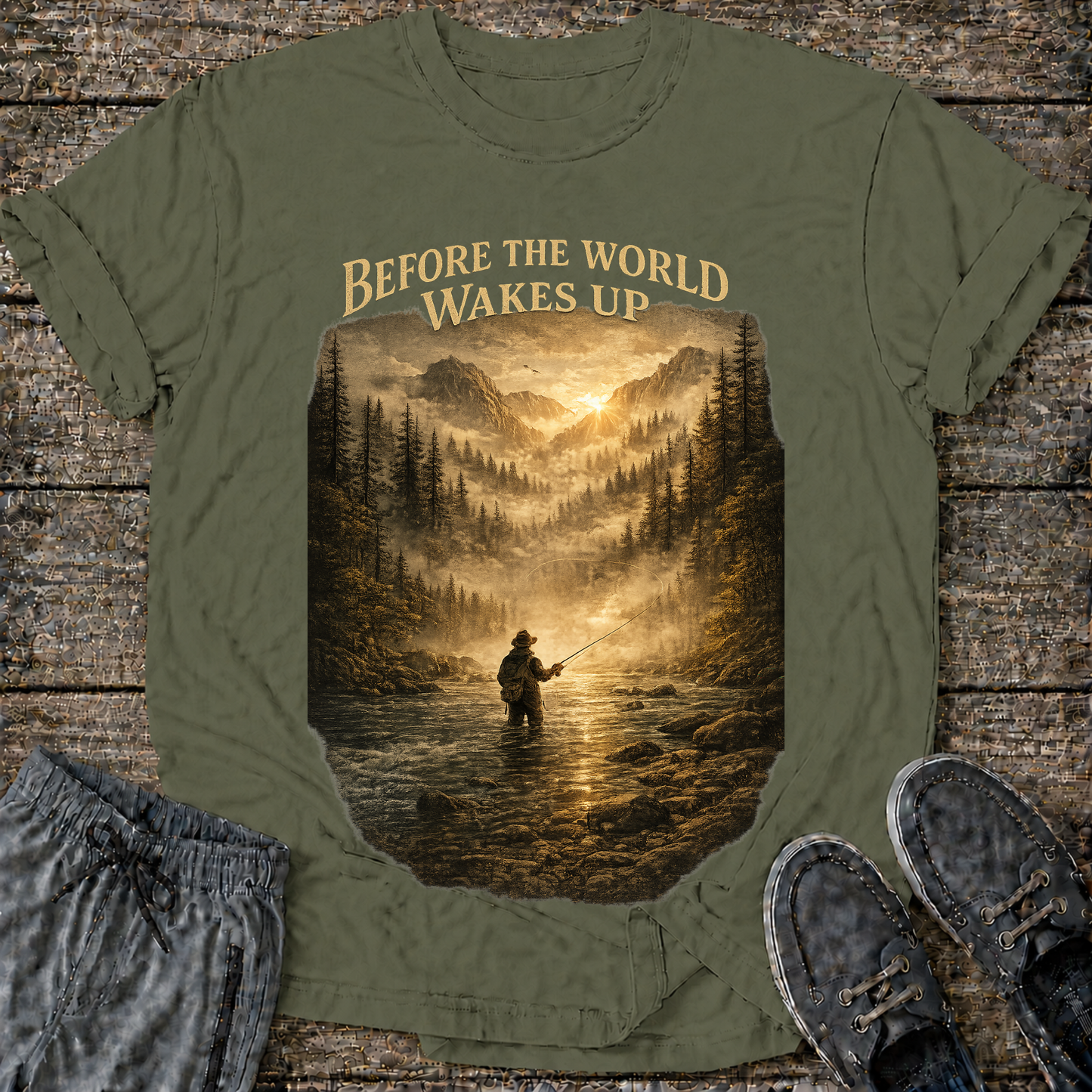 Before the World Wakes Up T-Shirt