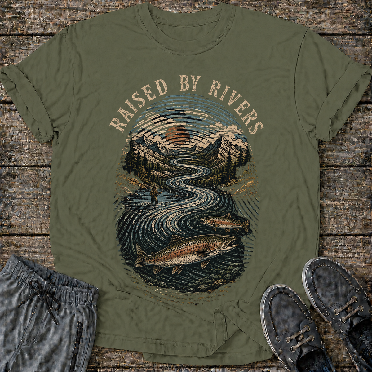 Raised by Rivers T-Shirt